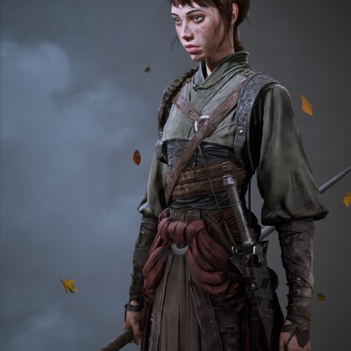 Jade (Realtime) - Artwork by Ackeem Durrant
